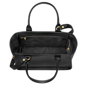 Longchamp Le Foulonne Black Handle Bag
